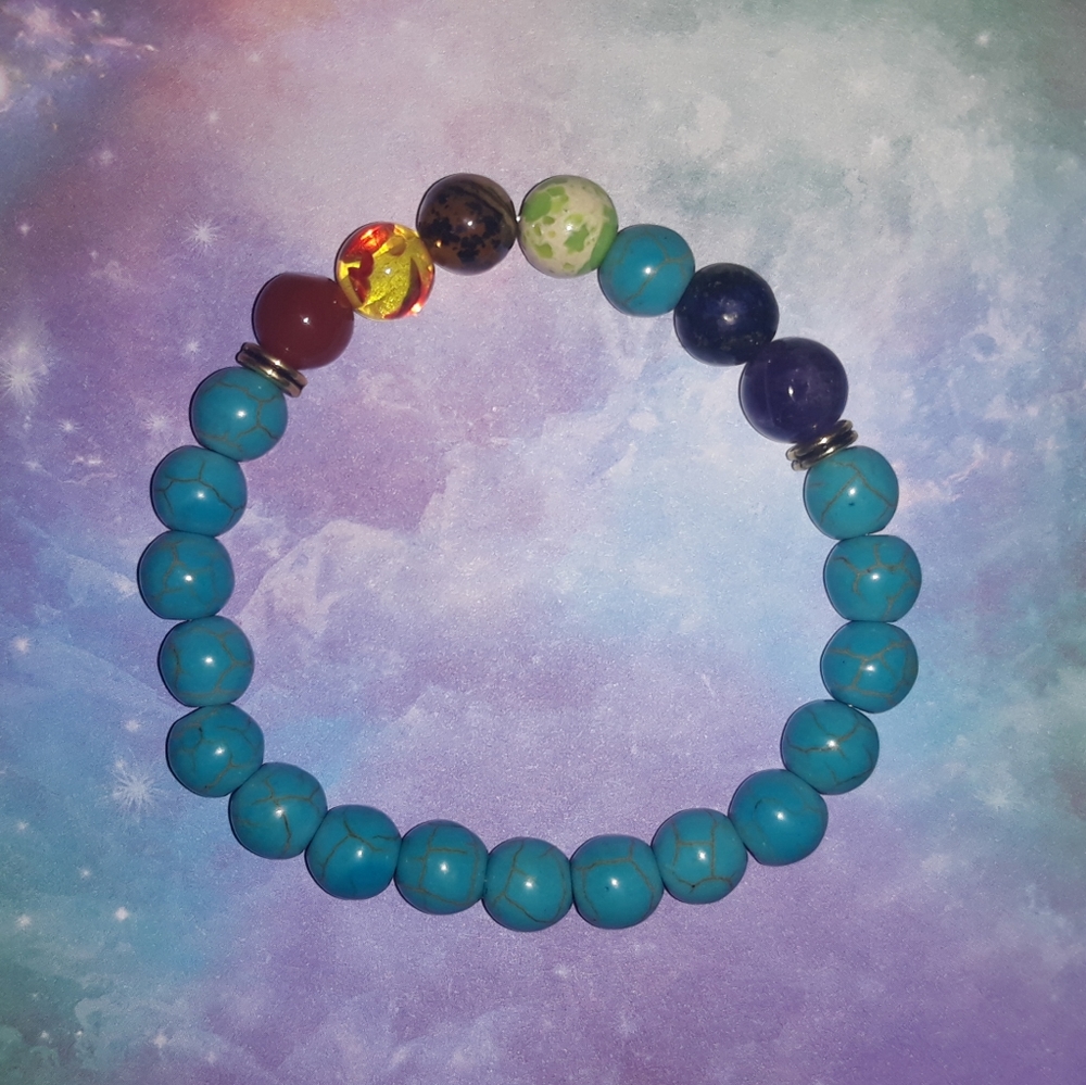 Turquoise Chakra Bracelet